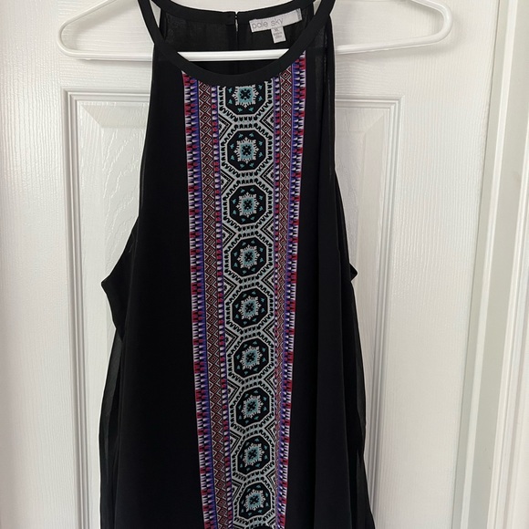 Pale Sky sheer tank top - Picture 1 of 3